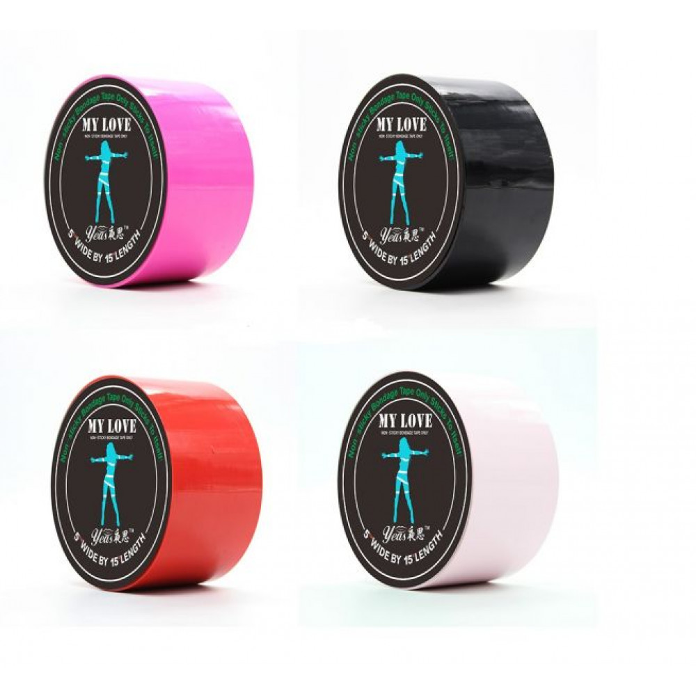 Разное - Лента бондажная красная 15 м My Love 2