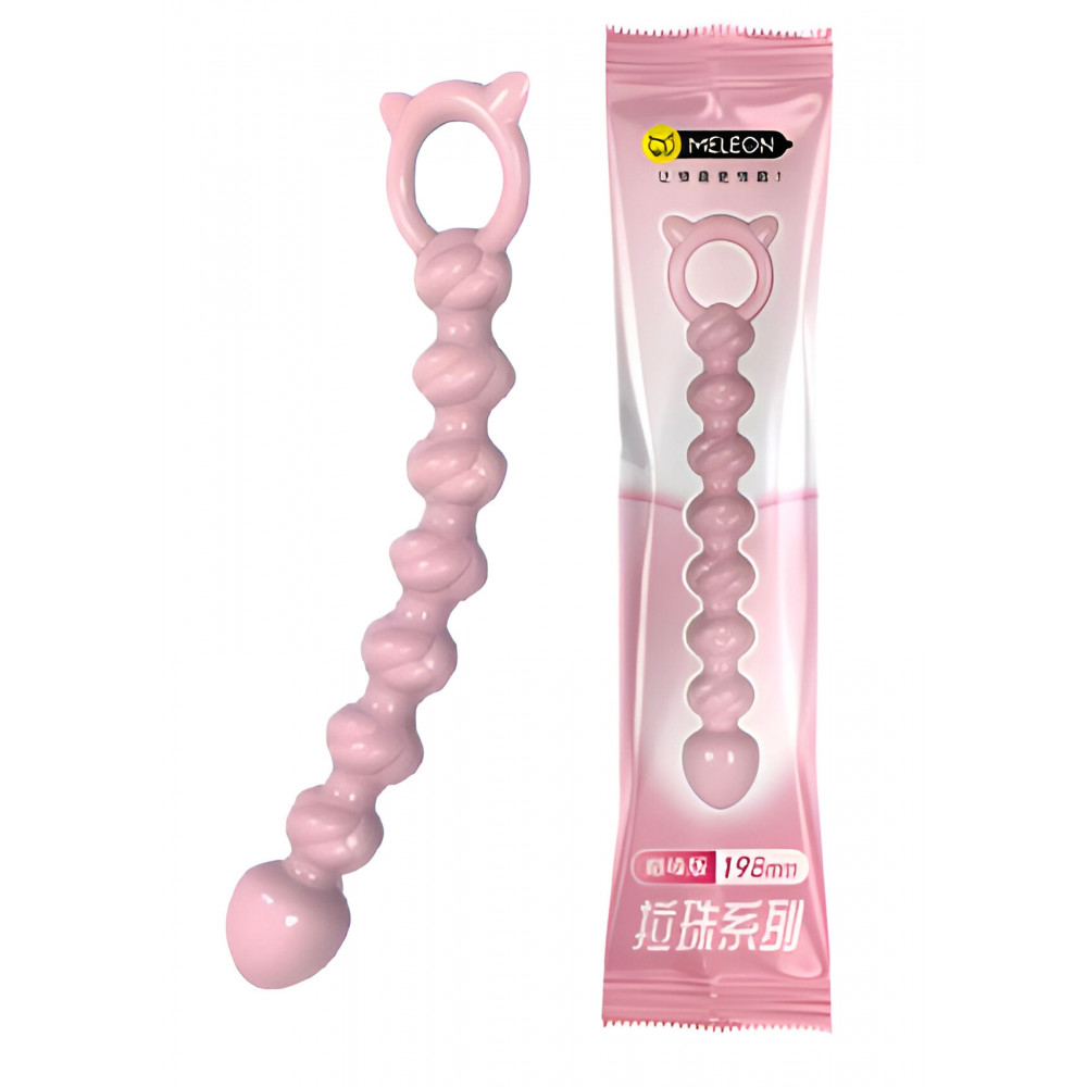 Анальные игрушки без вибрации - Анальные бусы Meleon Anal Beads - AP016