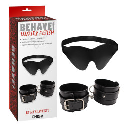 CH64572 Набор маска+наручники Behave Luxury Fetish Chisa