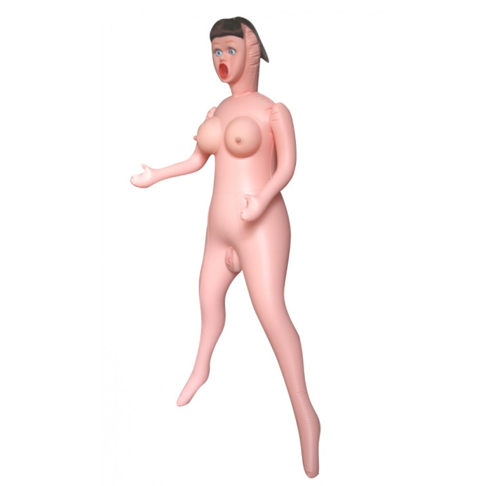 Секс Куклы - Надувная кукла Finish Girl с вставкой из киберкожи и вибростимуляцией. BM-015001 7