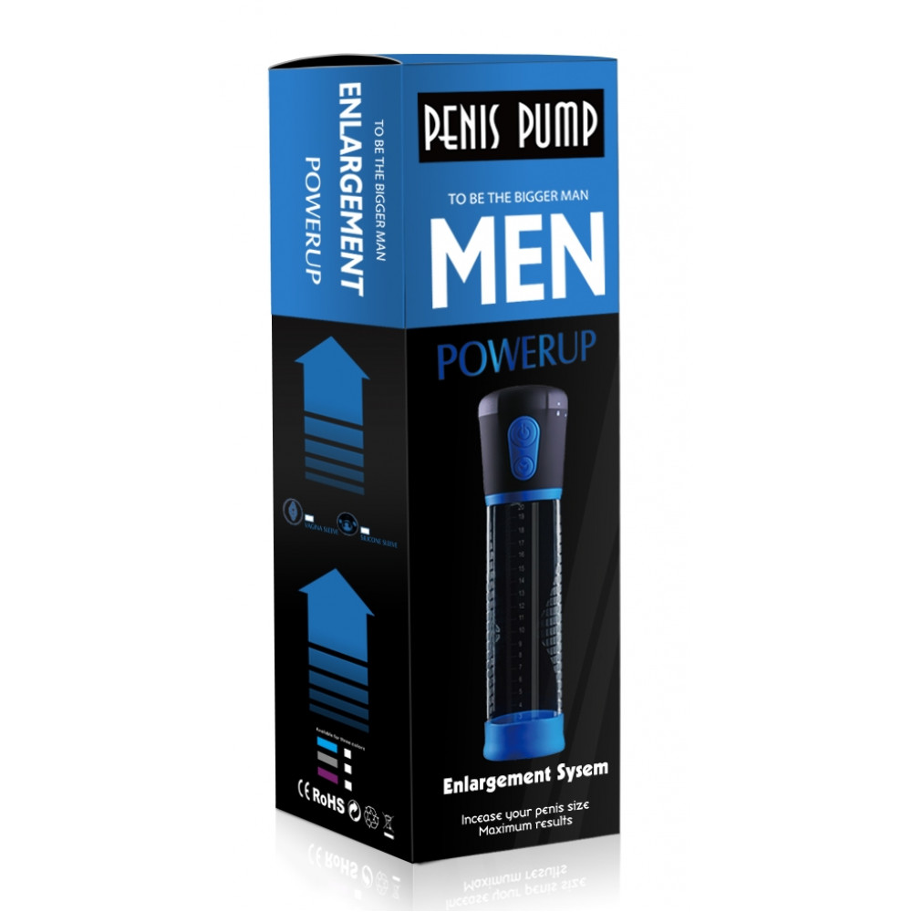 Помпы - Автоматическая вакуумная помпа CANWIN Penis Pump Men Powerup - P407A 10