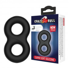 Ерекційне кільце Crazy Bull SUPER soft DOUBLE II, BI-210185