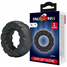 Ерекційне кільце Crazy Bull №1 - JERIKO super soft silicone, BI-210359