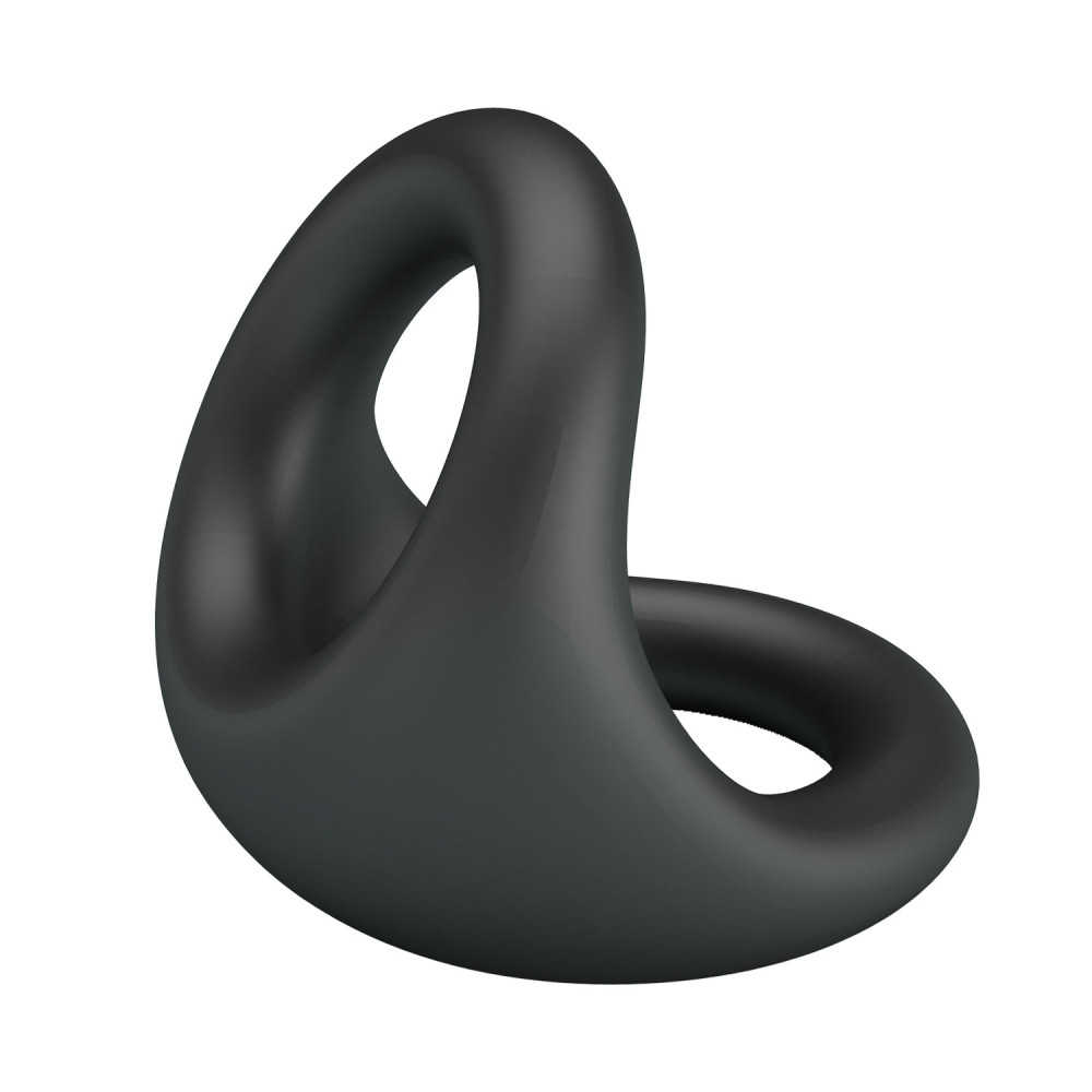  - Ерекційне кільце Crazy Bull - Nestor Silicone Cock Ring, BI-210237 3