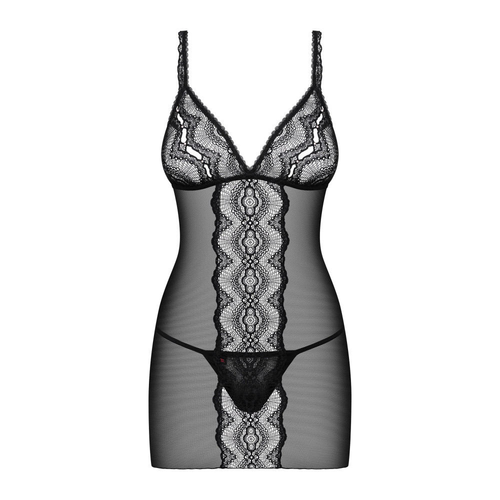 Разное - Пеньюар Obsessive Lucita и стринги S/M 4