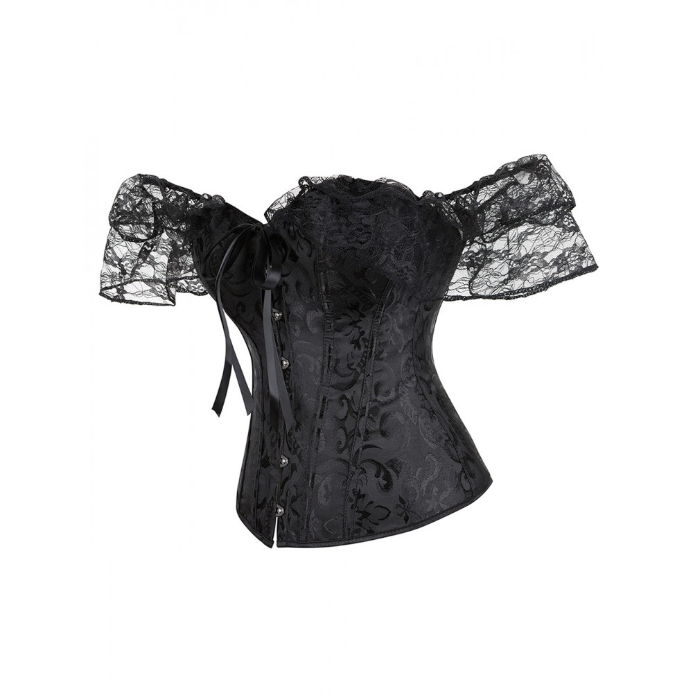 Різне - Корсет Star Night 12 Plastic Bones чорний, XS 8