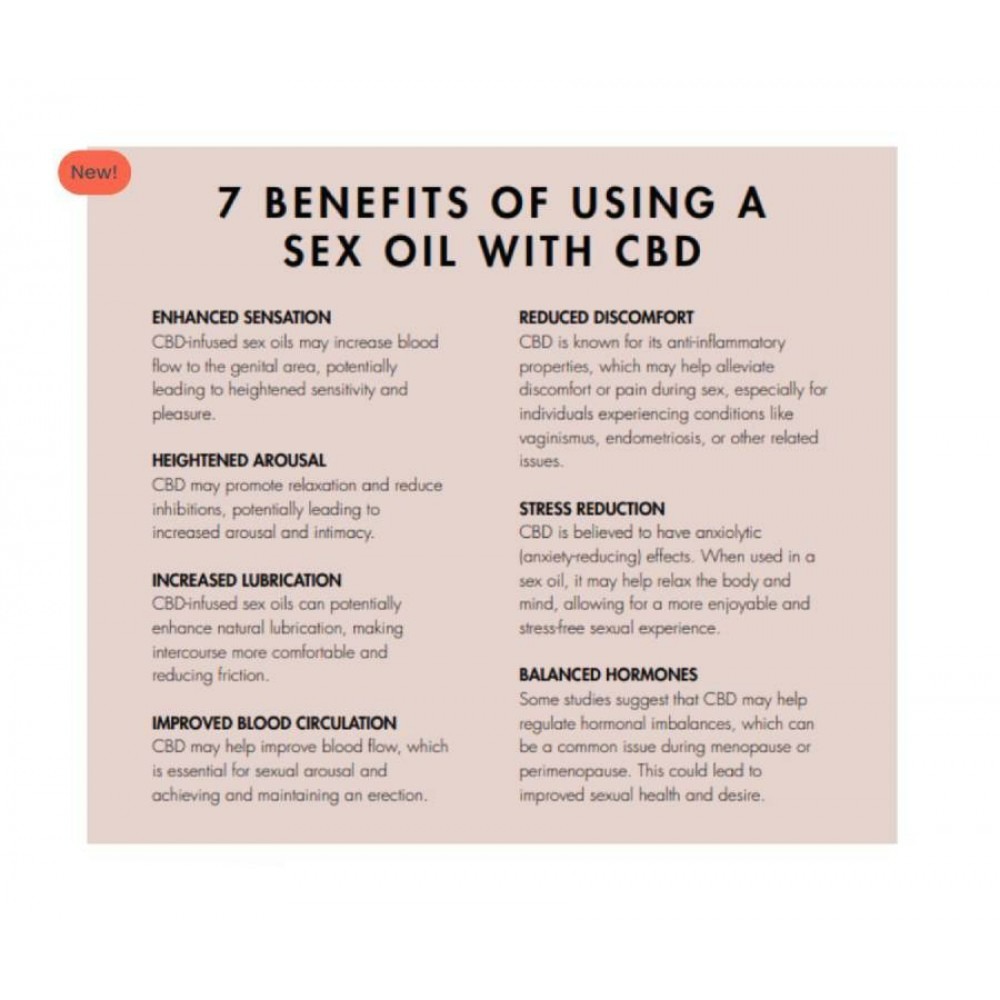 Різне - Олія для орального сексу CBD Slow Sex Bijoux Indiscrets 15 мл 6