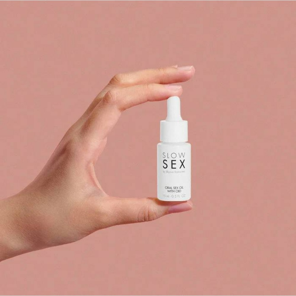 Різне - Олія для орального сексу CBD Slow Sex Bijoux Indiscrets 15 мл 3