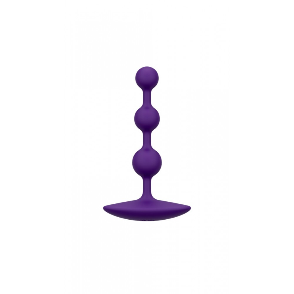 Різне - Силіконові анальні намисто Romp Amp фіолетові 2