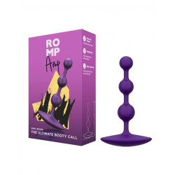 Силиконовые анальные бусы Romp Amp фиолетовые
