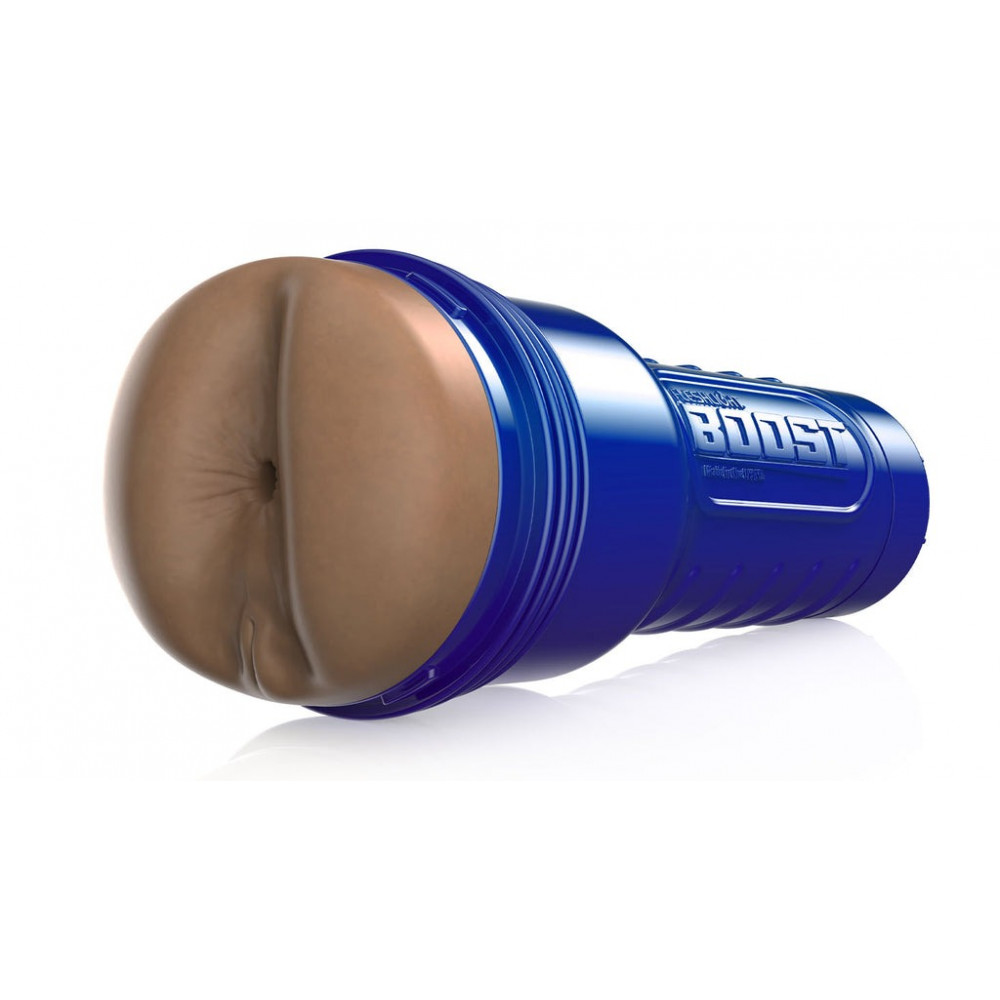 - Мастурбатор попа в колбе Fleshlight Boost Blast Female, коричневый
