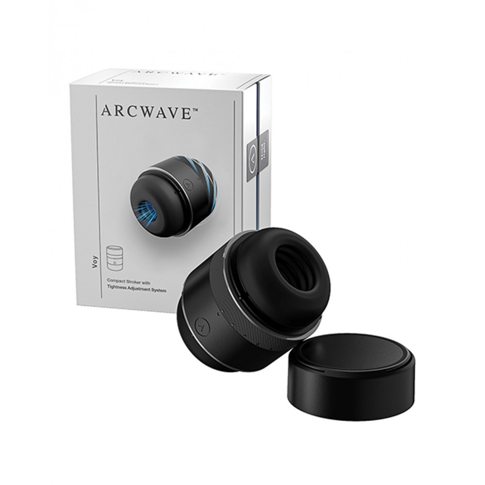 Мастурбаторы с вибрацией - Мастурбатор с уникальной системой регулировки плотности Arcwave Voy Compact Stroker