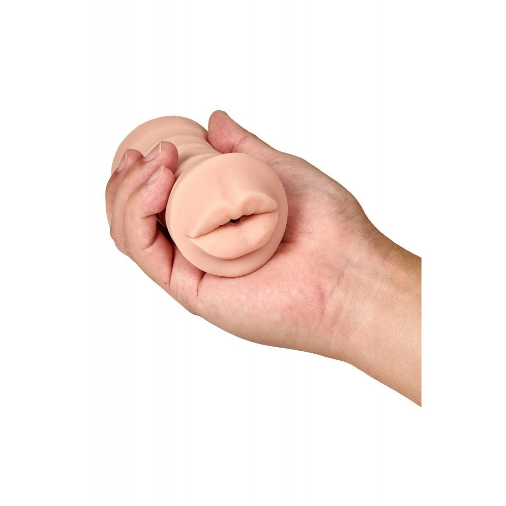 Мастурбаторы с вибрацией - Мастурбатор с вибро M FOR MEN ANGIE VANILLA 5