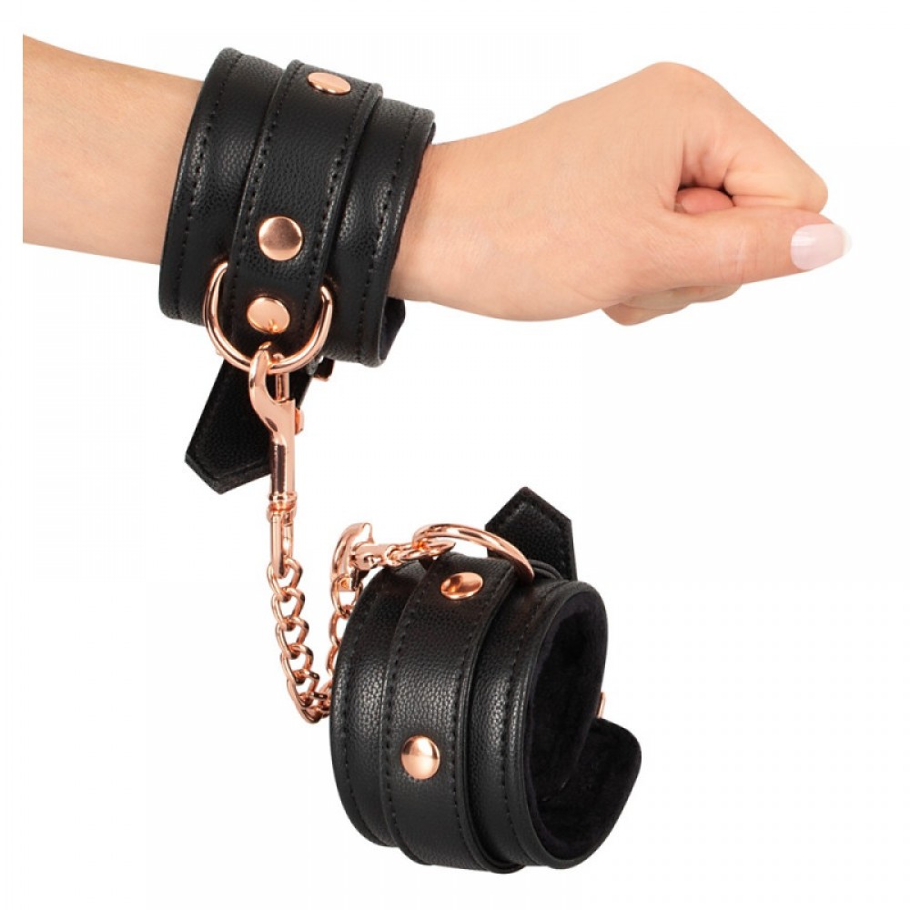 БДСМ игрушки - Наручники Bad Kitty Cuffs black 6