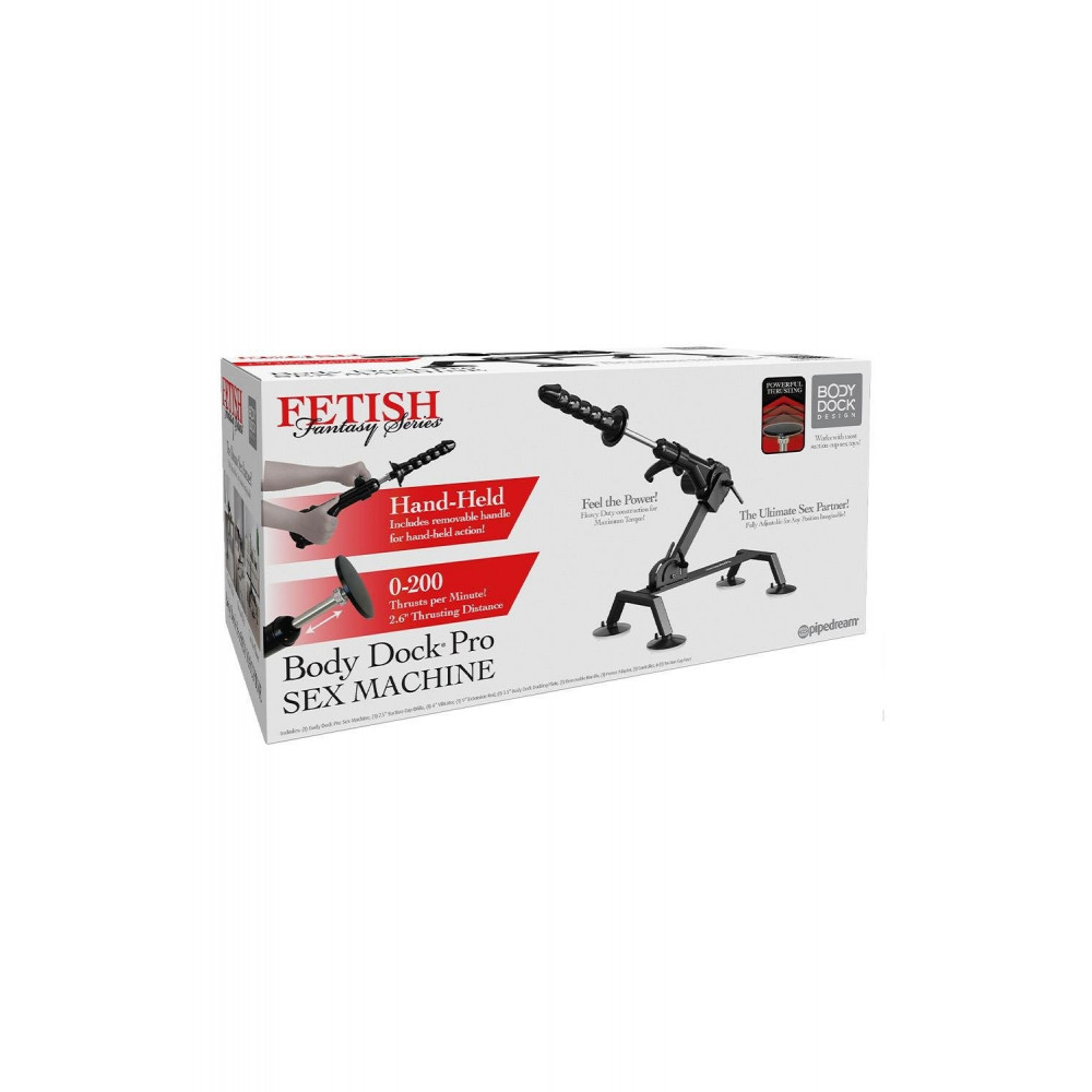 Різне - Секс-машина Pipedream Fetish Fantasy Sex Machine мультишвидкісна, чорна