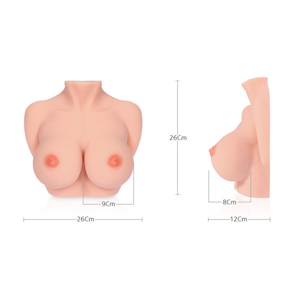 Мастурбаторы без вибрации - Мастурбатор-грудь Kokos Bouncing Titties D 1