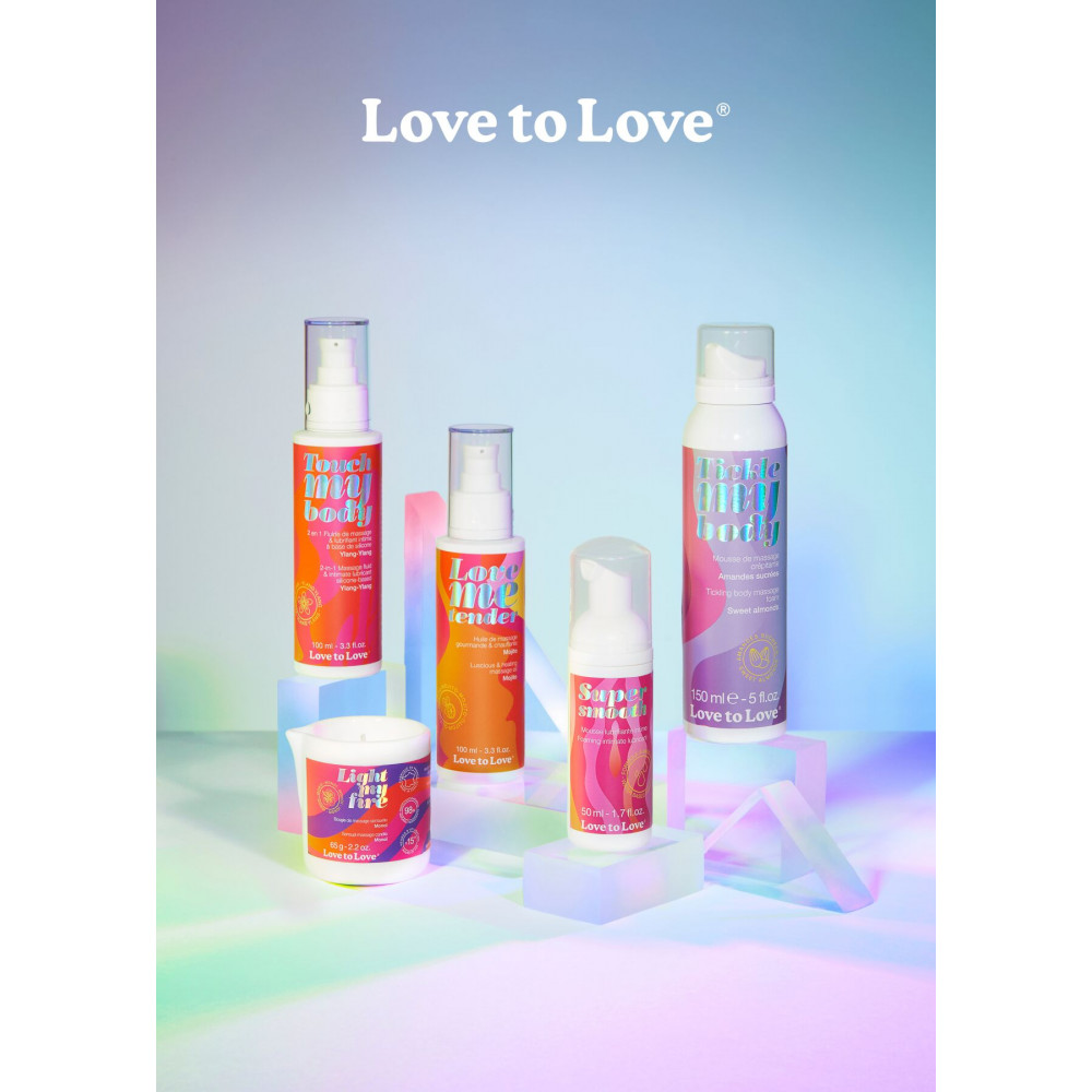 Для масажу - Масажна піна Love To Love TICKLE MY BODY Passion Fruit (150 мл) зволожувальна 15