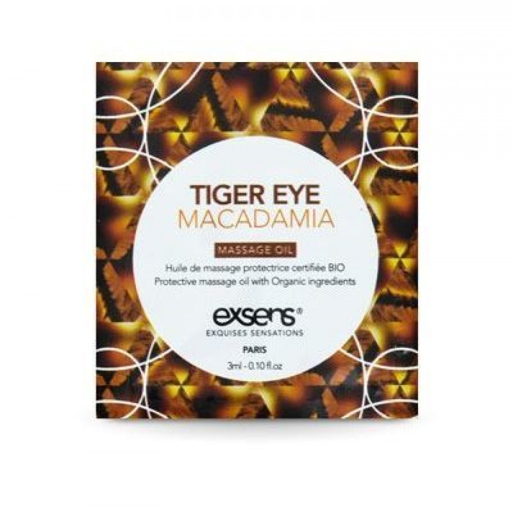 Пробники - Пробник массажного масла EXSENS Tiger Eye Macadamia 3мл
