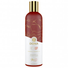 Массажное масло DONA Rev Up - Mandarin &amp; Ylang YIang Essential Massage Oil (120 мл)
