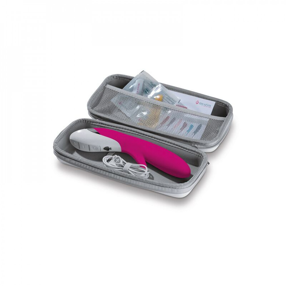 Вибратор-кролик - Вибратор-кролик Mystim Danny Divido Pink с глубокой вибрацией, 2 мотора 7