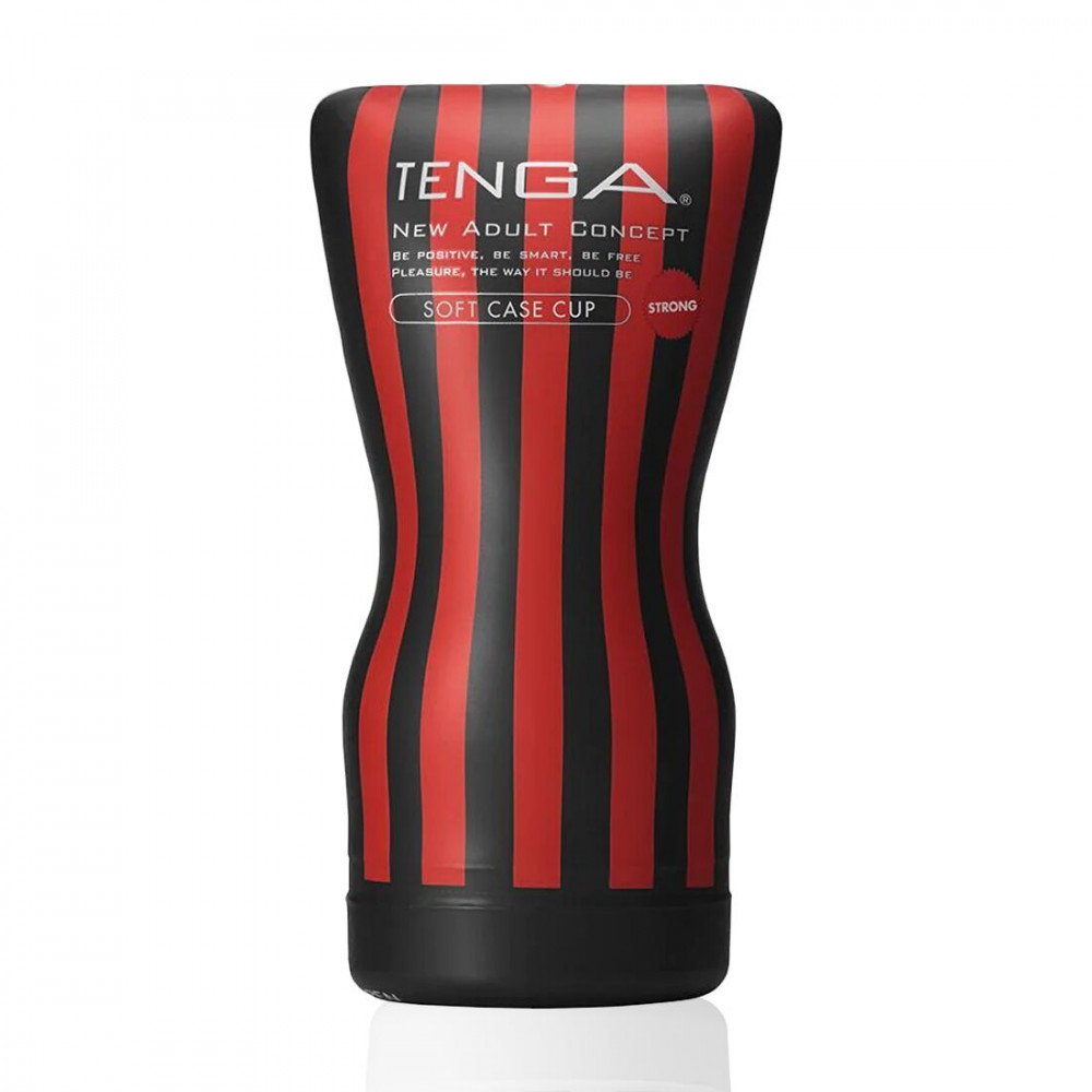 Другие мастурбаторы - Мастурбатор Tenga Soft Case Cup (мягкая подушечка) Strong сдавливаемый