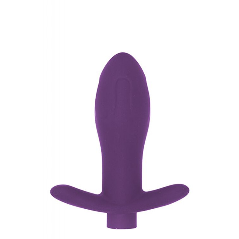  - Анальная пробка с вибрацией MAI Attraction Toys №87 Purple перезаряжаемая, длина 11см, диаметр 3,5см