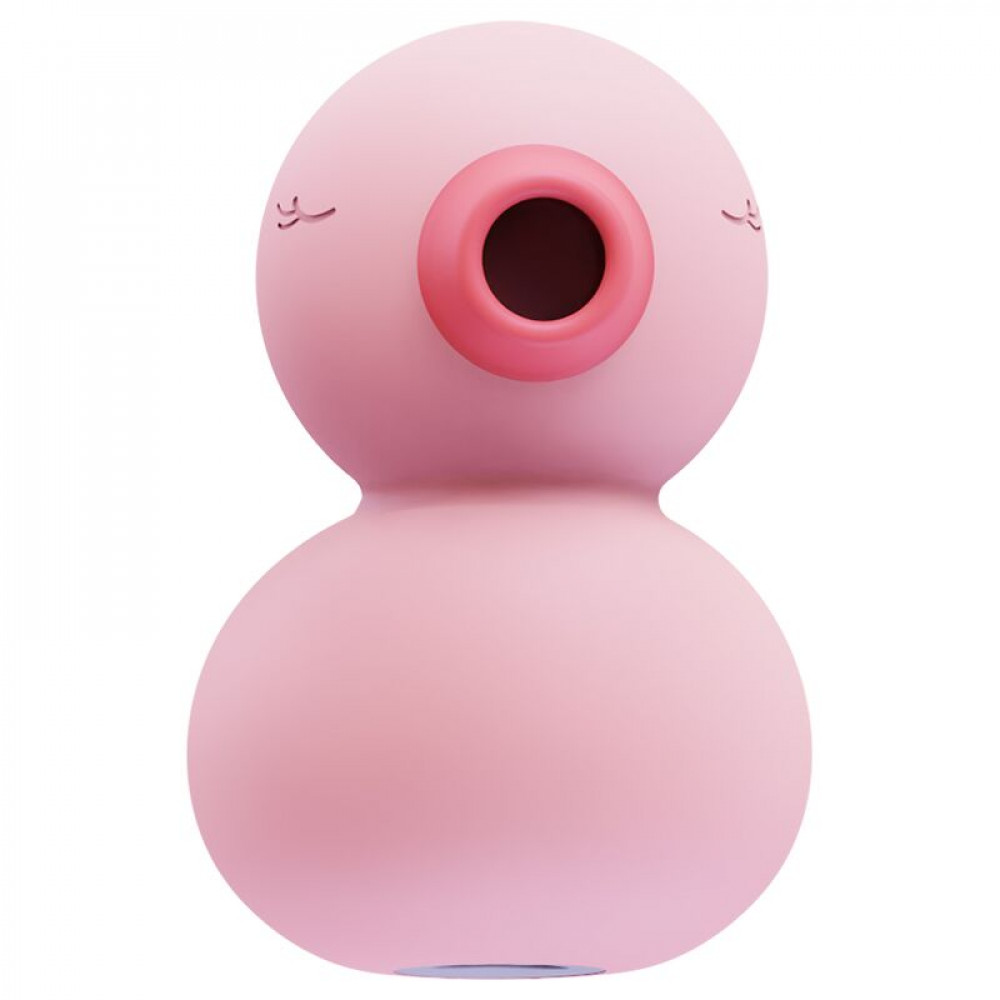 Вибраторы вакуумные - Вакуумный вибратор-уточка CuteVibe Ducky Pink 5