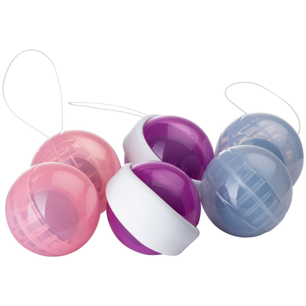 Вагинальные шарики - Набор вагинальных шариков LELO Beads Plus, диаметр 3,5 см, изменяемая нагрузка, 2х28, 2х37 и 2х60 г 5
