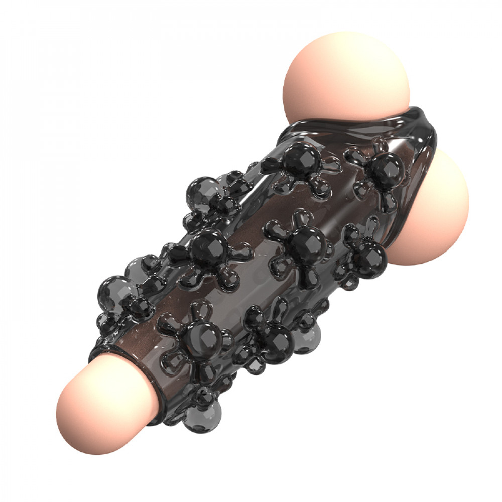 - Стимулююча насадка Meleon - Orbiting Beads Locking Sleeve, PS-07 7
