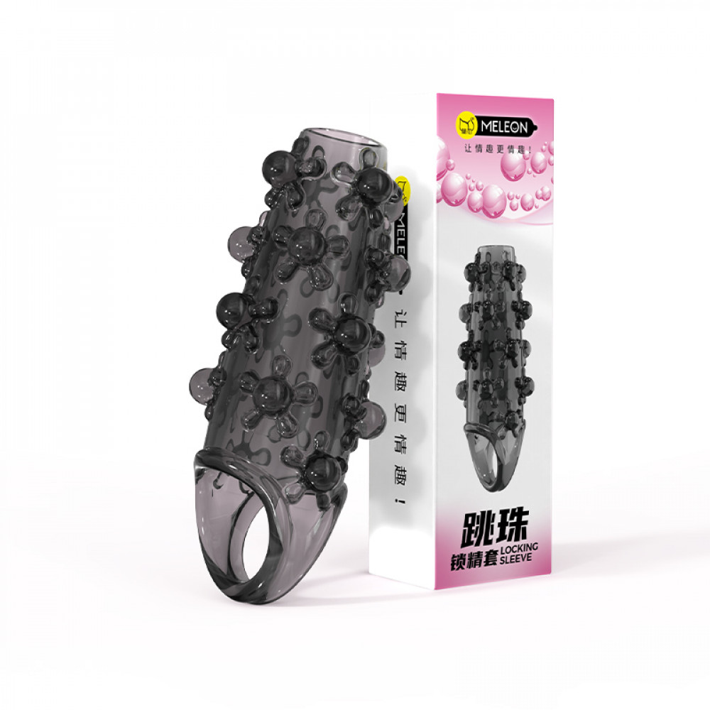 - Стимулююча насадка Meleon - Orbiting Beads Locking Sleeve, PS-07 10
