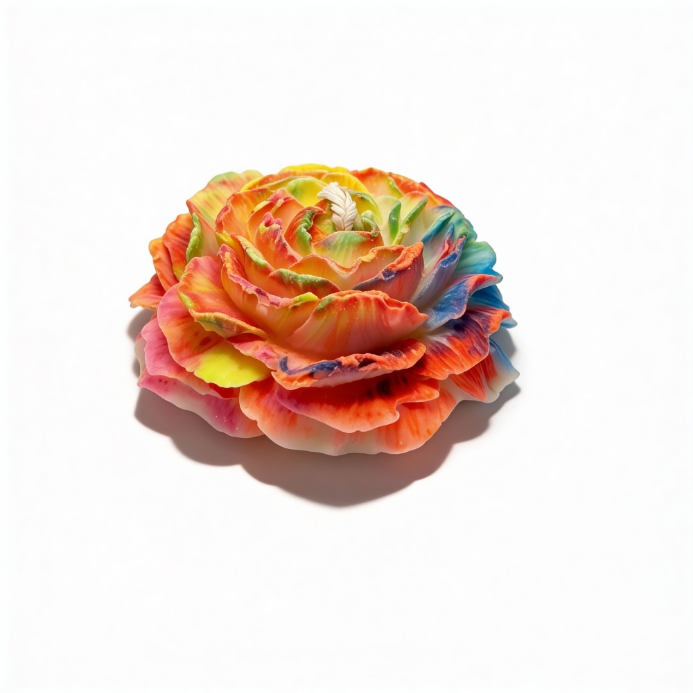  - Свічка Півонія низькотемпературна люмінесцентна GlowKink різнокольорова, VIP-концентрація, 91 г 5