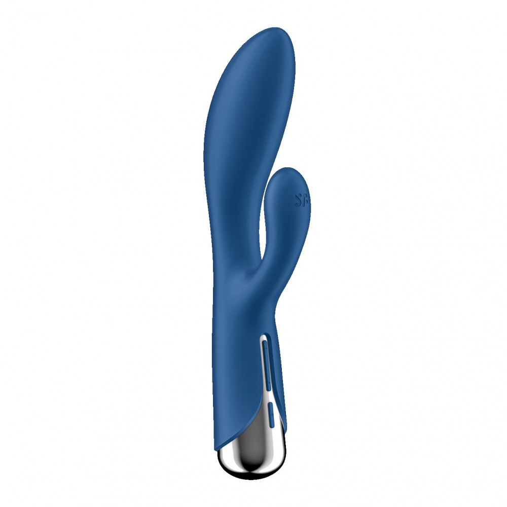 Вибратор-кролик - Вибратор-кролик Satisfyer Spinning Rabbit 1 Blue 4