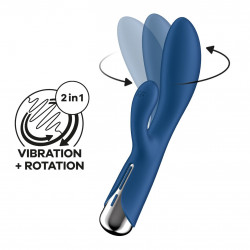 Вибратор-кролик Satisfyer Spinning Rabbit 1 Blue