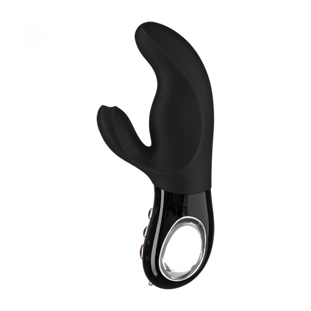 Вибратор-кролик - Вибратор-кролик Fun Factory MISS BI black, 2 независимых мотора, диаметр 4,2 см 5