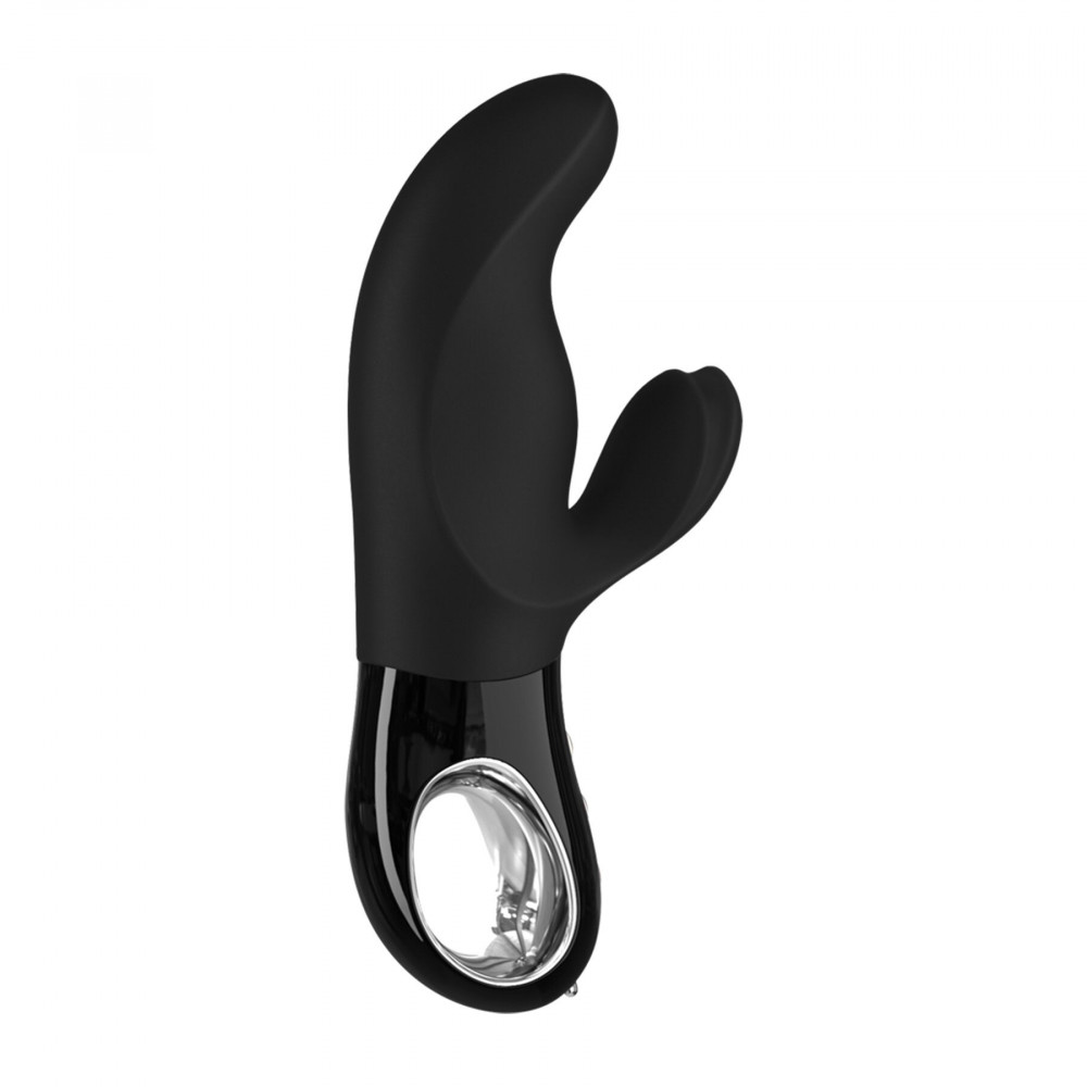 Вибратор-кролик - Вибратор-кролик Fun Factory MISS BI black, 2 независимых мотора, диаметр 4,2 см 3