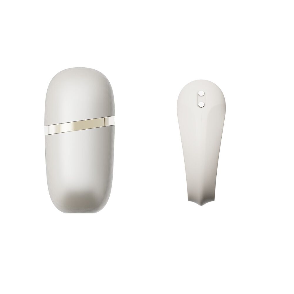 Эрекционные кольца с вибрацией - Эрекционное кольцо Zalo Apis Ivory White 16