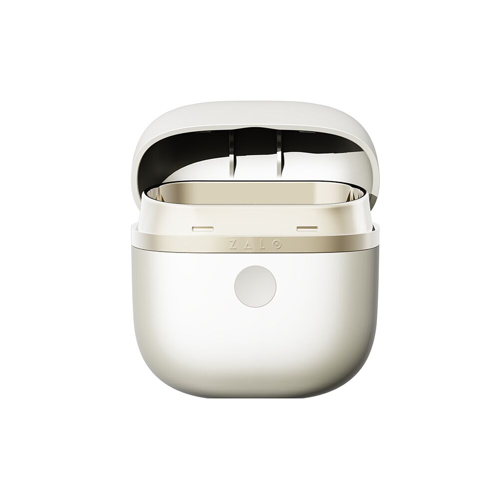 Эрекционные кольца с вибрацией - Эрекционное кольцо Zalo Apis Ivory White 10