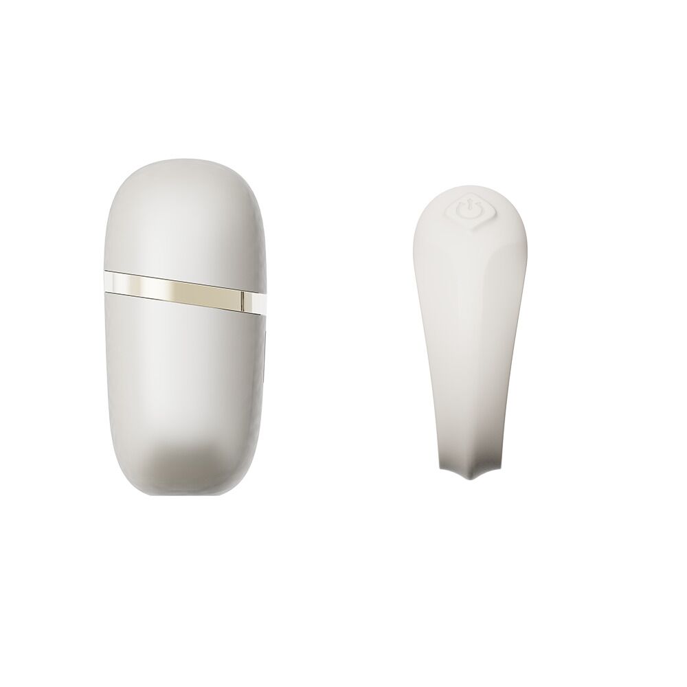 Эрекционные кольца с вибрацией - Эрекционное кольцо Zalo Apis Ivory White 15