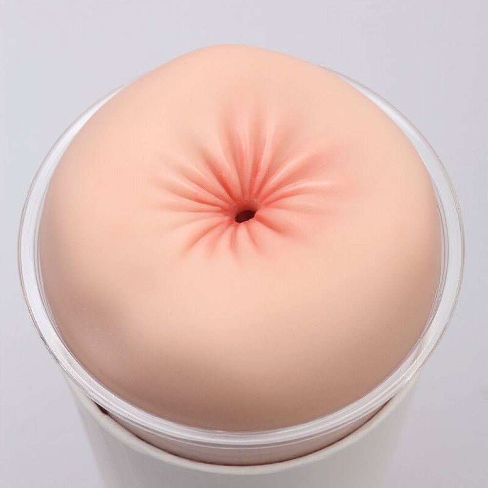 Мастурбатори без вібрації - Мастурбатор-анус Naked Factory Cup Sleeve A-2, наскрізний 2