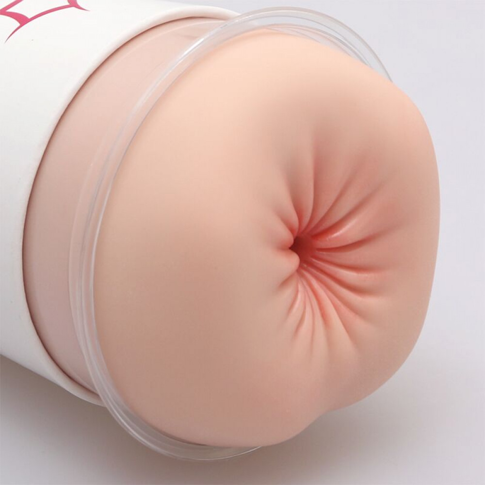 Мастурбатори без вібрації - Мастурбатор-анус Naked Factory Cup Sleeve A-2, наскрізний 3