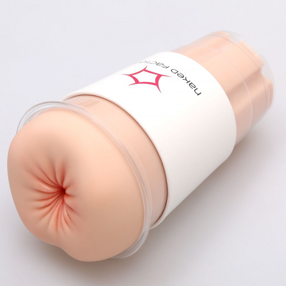 Мастурбатори без вібрації - Мастурбатор-анус Naked Factory Cup Sleeve A-2, наскрізний