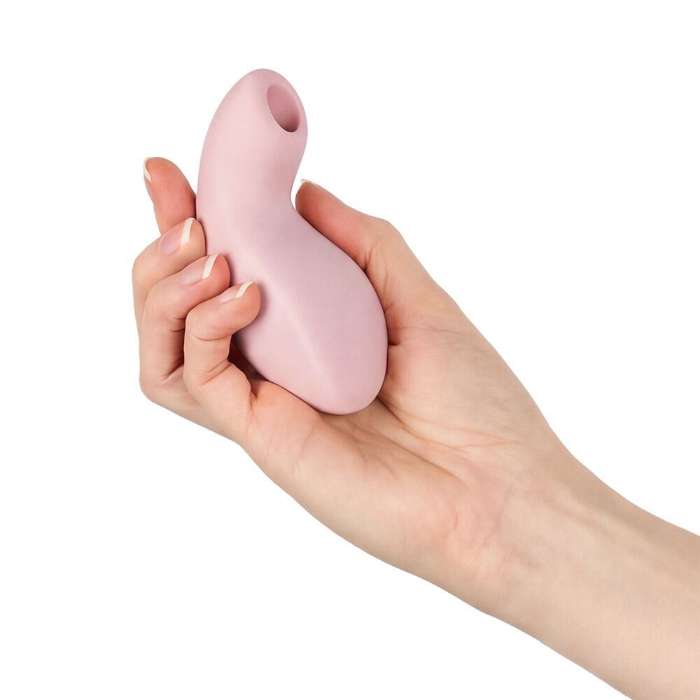 Вакуумный вибратор - Вакуумный стимулятор Fun Factory Luna Soft Pink 4