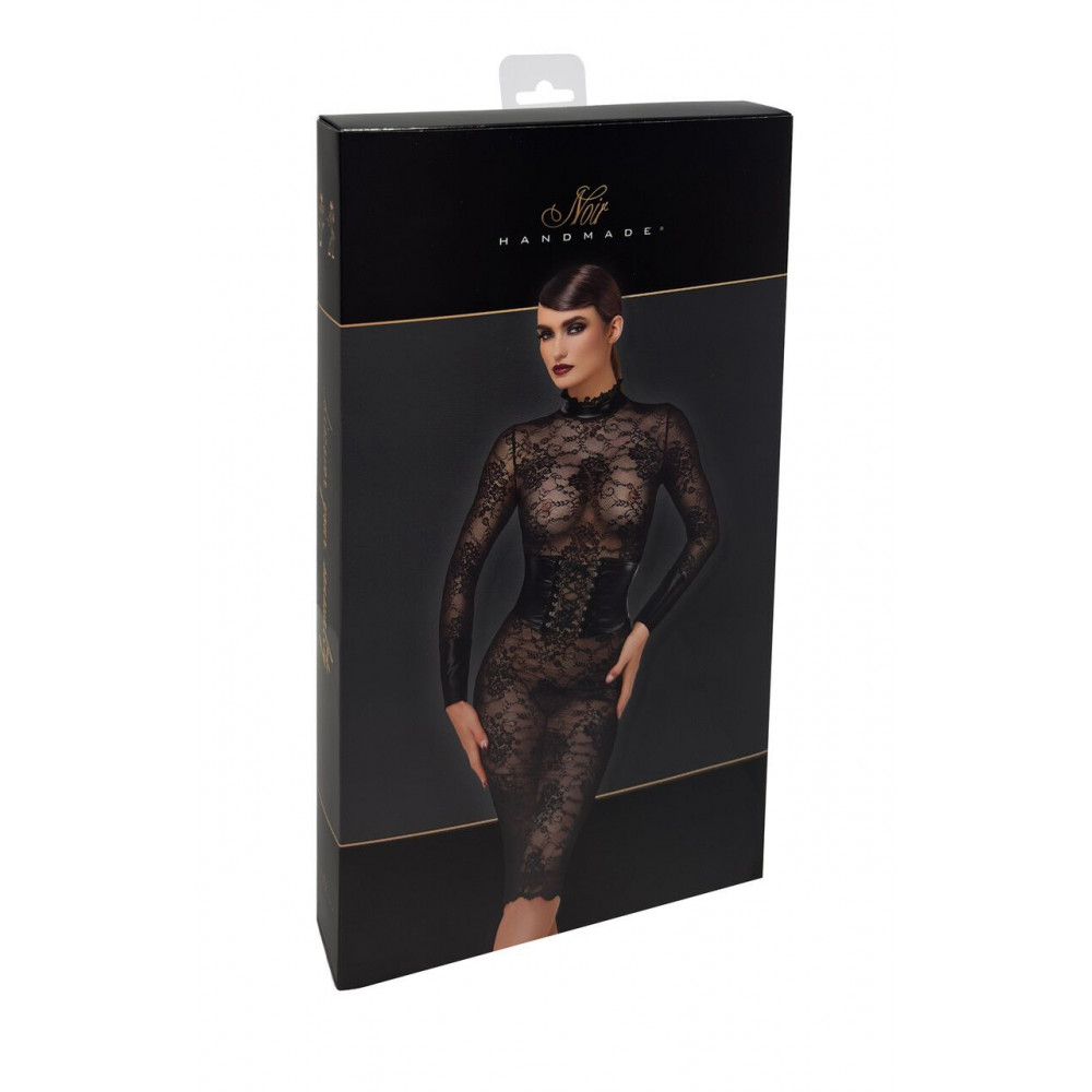  - Сукня Noir Handmade F375 Noirelle Lace Corset Midi dress XL 8