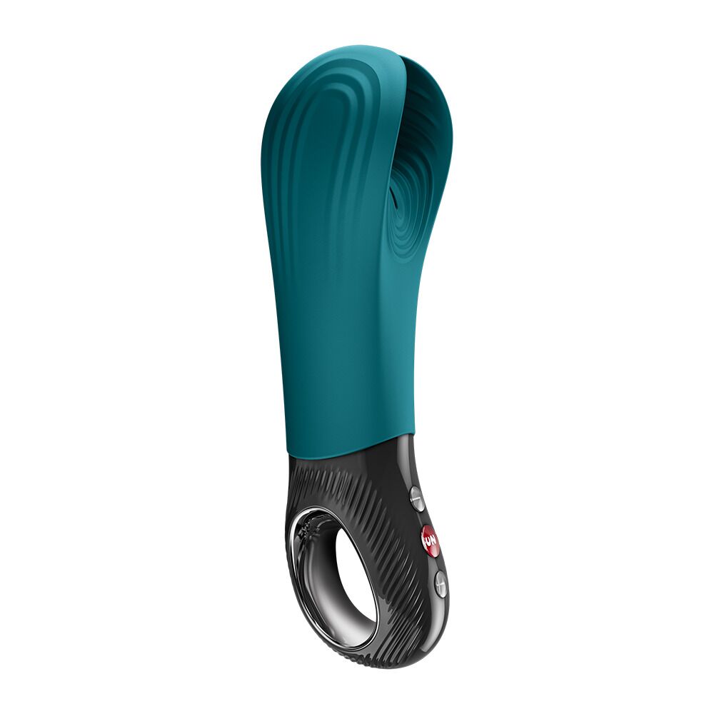 Мастурбаторы с вибрацией - Вибратор для пениса Fun Factory MANTA Bottle Green, подходит для парных игр 4
