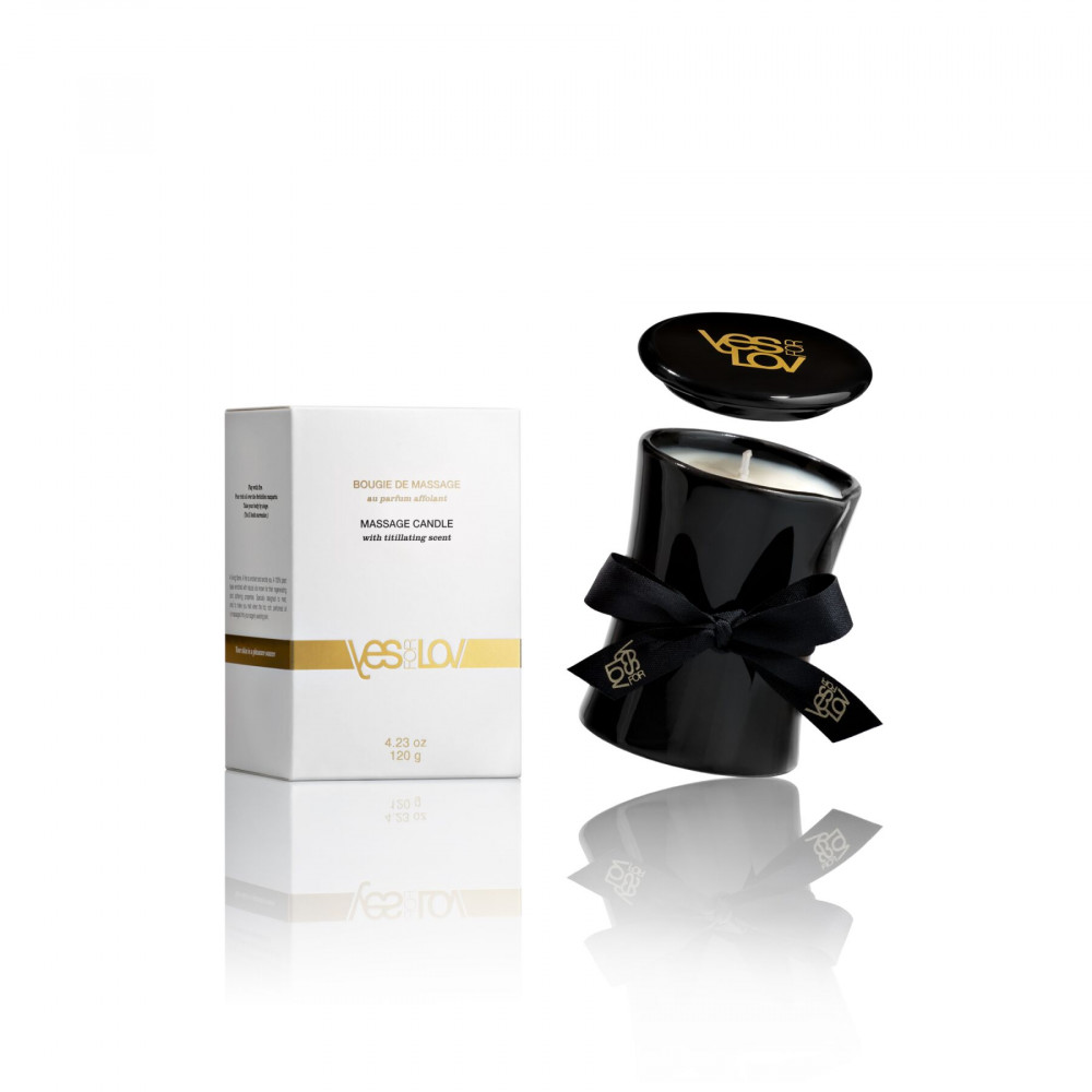 Для массажа - Массажная свеча YESforLOV MASSAGE CANDLE with titillating scent 120 г