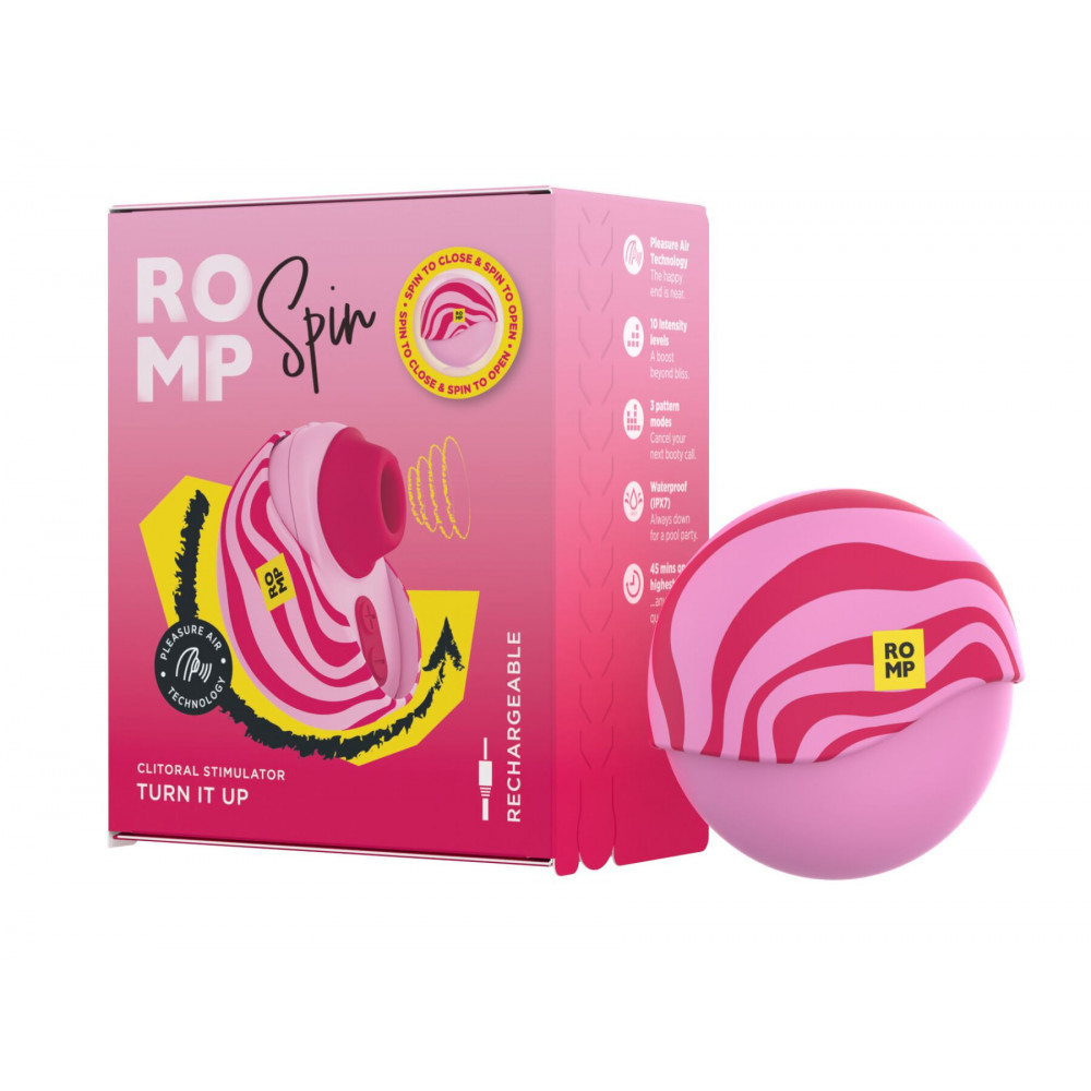Вакуумный вибратор - Вакуумный клиторальный стимулятор Romp Spin 7