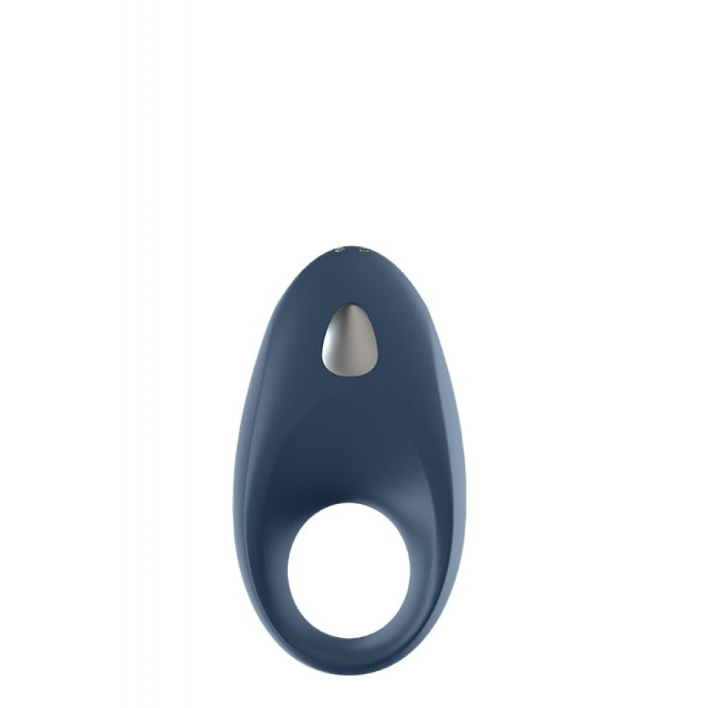 Разное - Эрекционное смарт-виброкольцо Satisfyer Mighty One синее 1