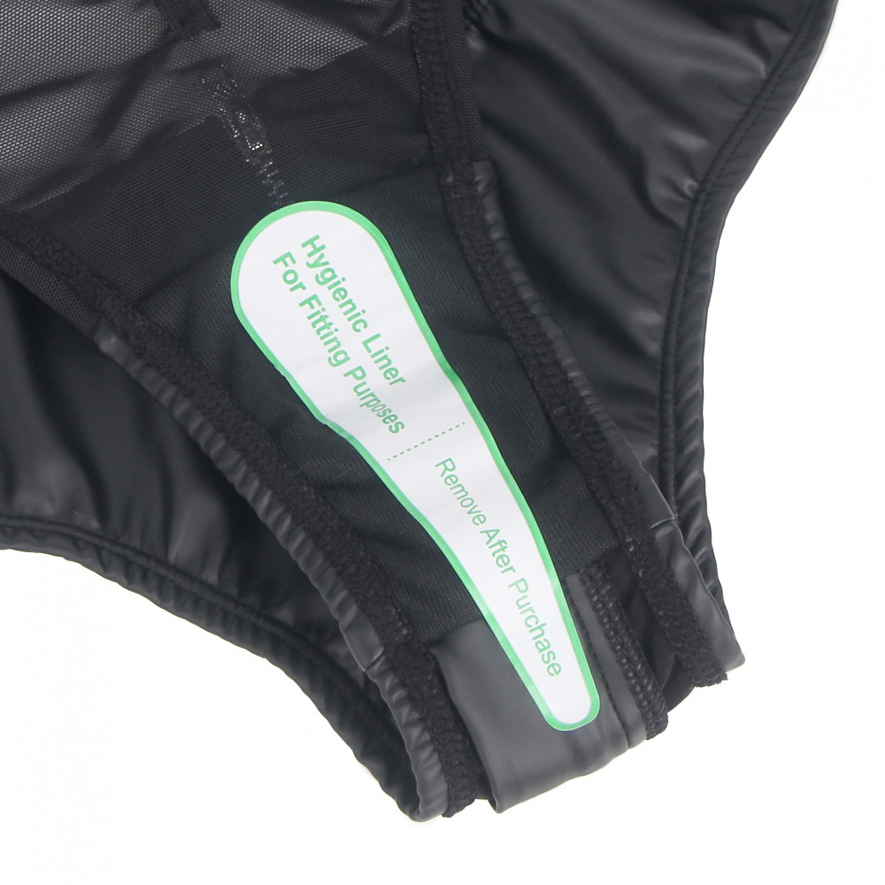 Різне - Труси на блискавці Star Night з екошкіри, чорні, M 11