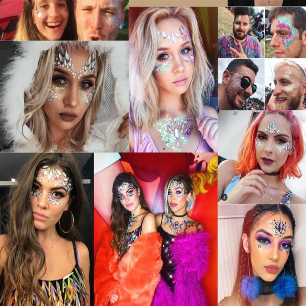 Разное - Украшение для тела Leg Avenue, разноцветное 5