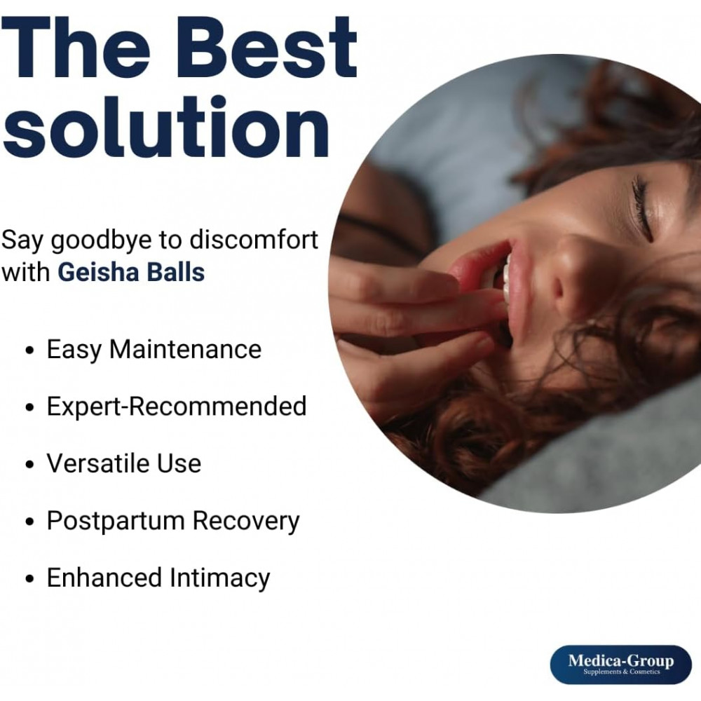 Різне - Вагінальні кульки гейші Medica Group Geisha Balls, фіолетові, 3.6 см 1